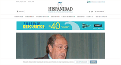 Desktop Screenshot of hispanidad.com