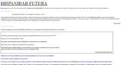 Desktop Screenshot of hispanidad.info